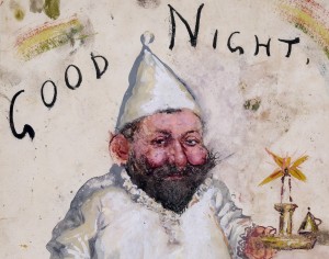 Good Night by Thomas Nast_detail_Watercolor_C.1888 Collection of Maccull.._