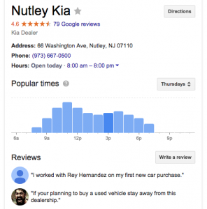 nutley kia review
