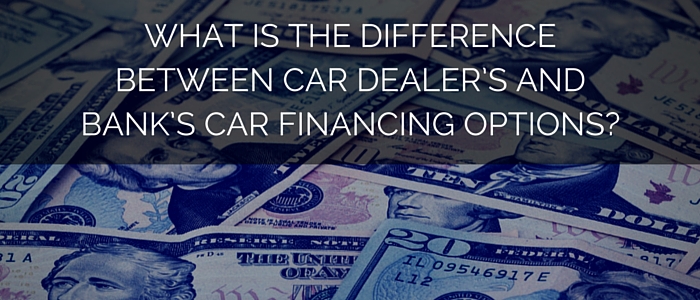 new jersey car loan difference between dealerships and banks