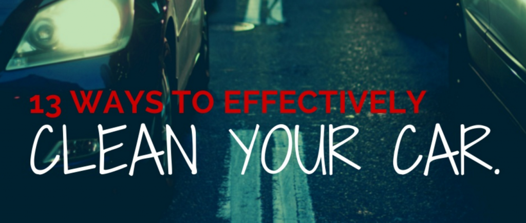 effective way to clean your car