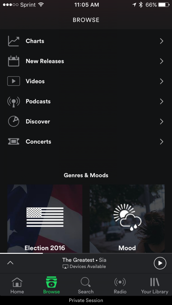 Spotify-App