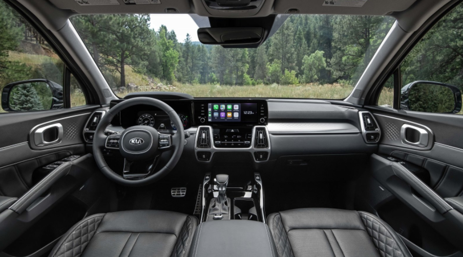 2021 kia sorento interior