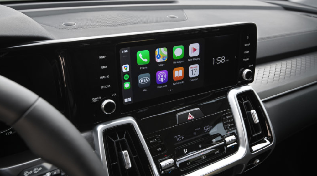 2021 kia sorento tech features