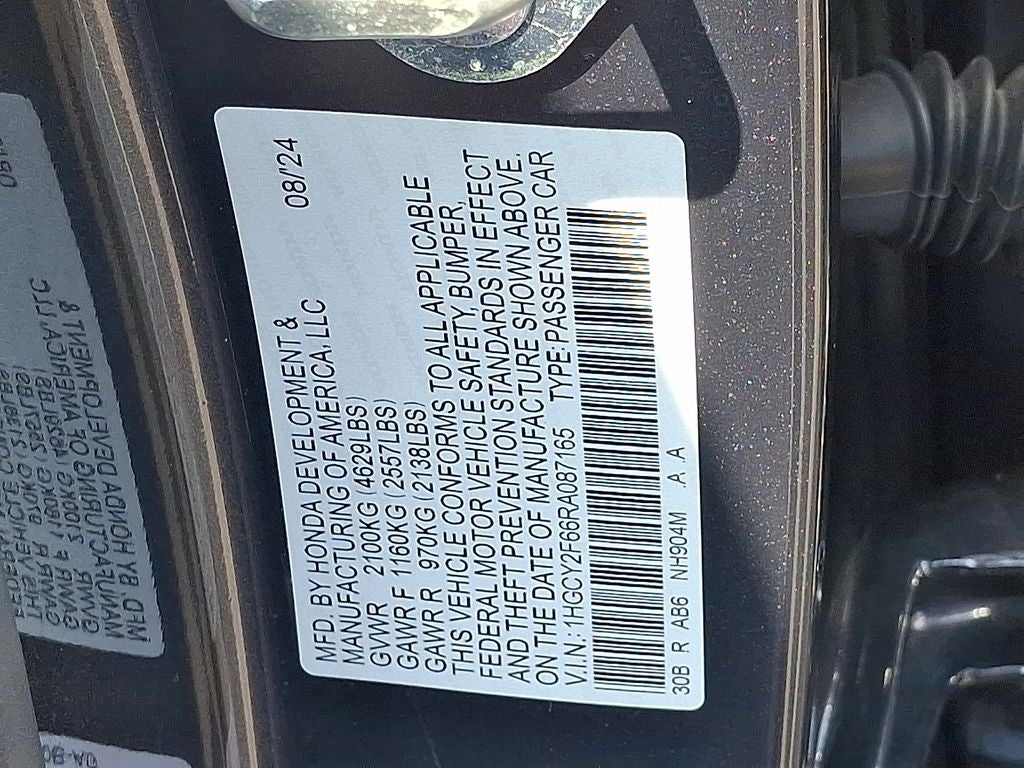 2024 Honda Accord Hybrid EX-L