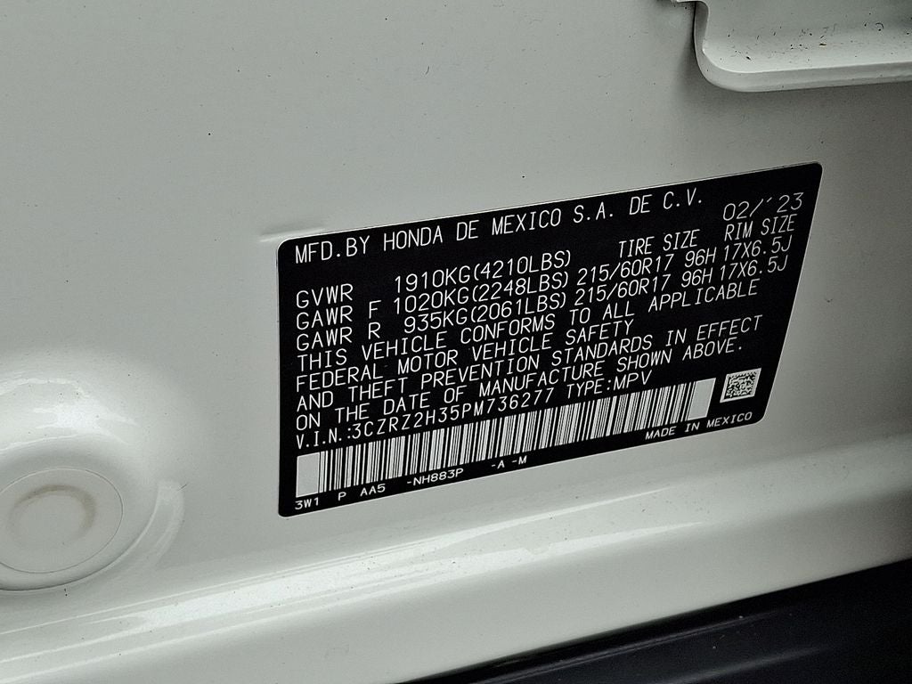 2023 Honda HR-V LX