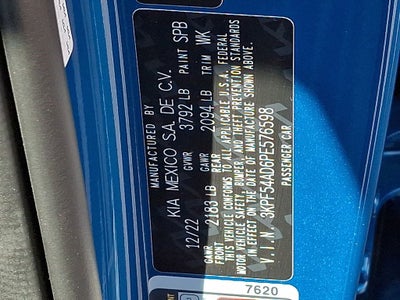 2023 Kia Forte GT-Line