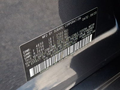 2023 Subaru Legacy Limited