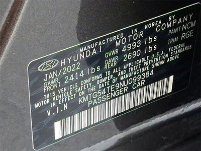 2022 Genesis G70 3.3T