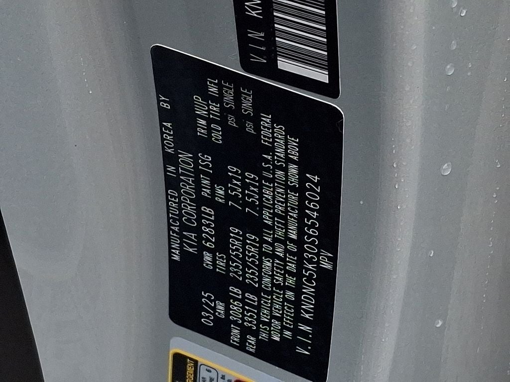 2025 Kia Carnival EX