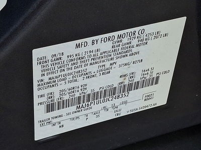 2018 Ford EcoSport SE