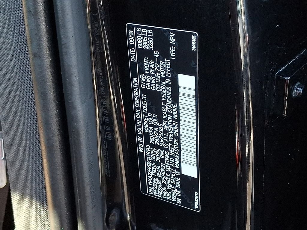 2019 Volvo XC90 T6 Momentum