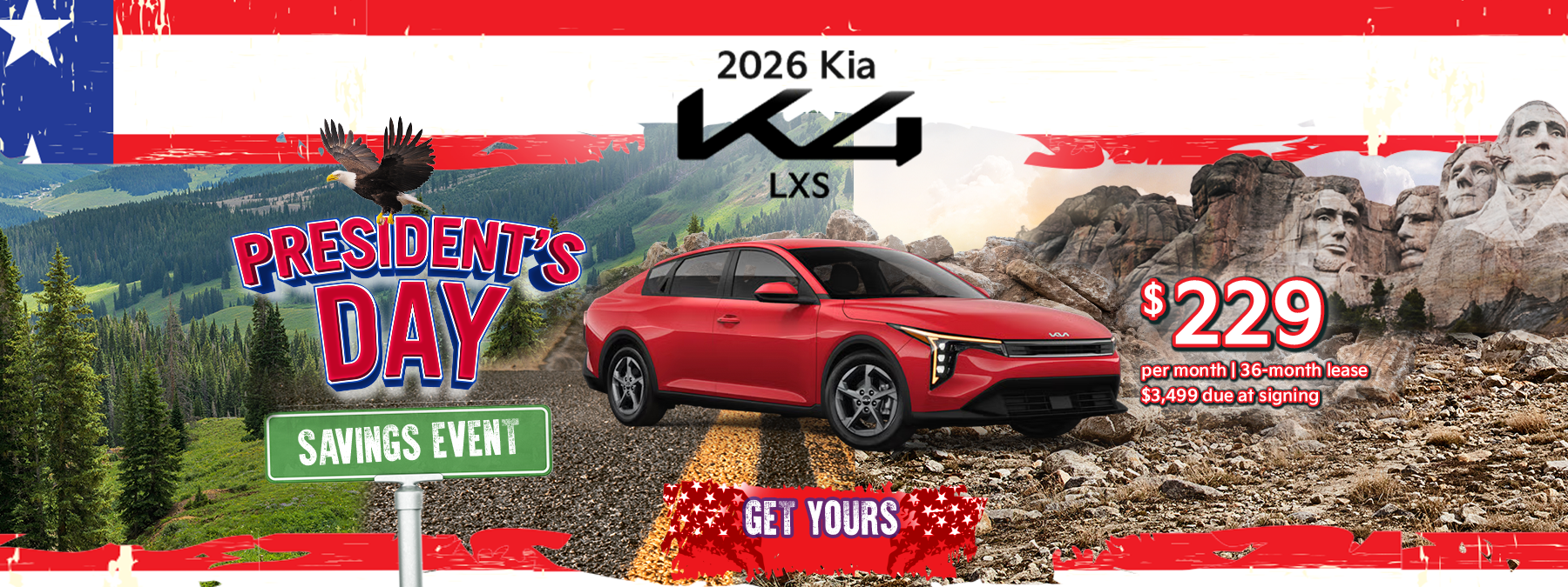 2026 K4 LXS President's Day Savings Event