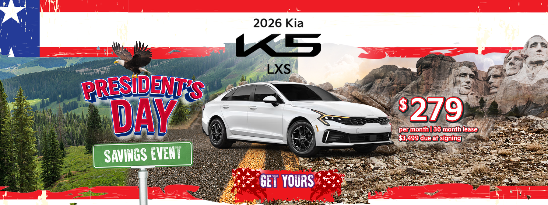 2026 K5 LSX President's Day Savings Event